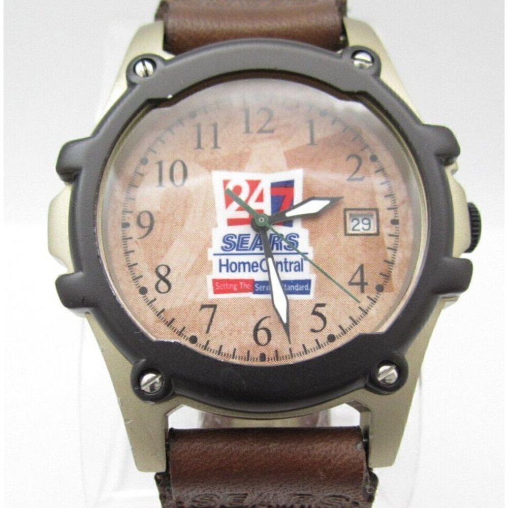 Vtg Sears Home Central Setting the Service Standard Analog 41mm Dial Watch(F976)